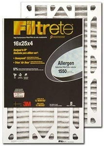 3M DP01DC-4 16" X 25" X 4" Allergen Reduction Filters 1550