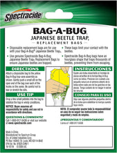 Load image into Gallery viewer, Spectracide Bag-A-Bug Japanese Beetle Trap2, Replacement Bags, 6-Count