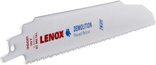 Load image into Gallery viewer, LENOX Tools Demolition Reciprocating Saw Blade with Power Blast Technology, Bi-Metal, 9-inch, 10 TPI, 2/PK