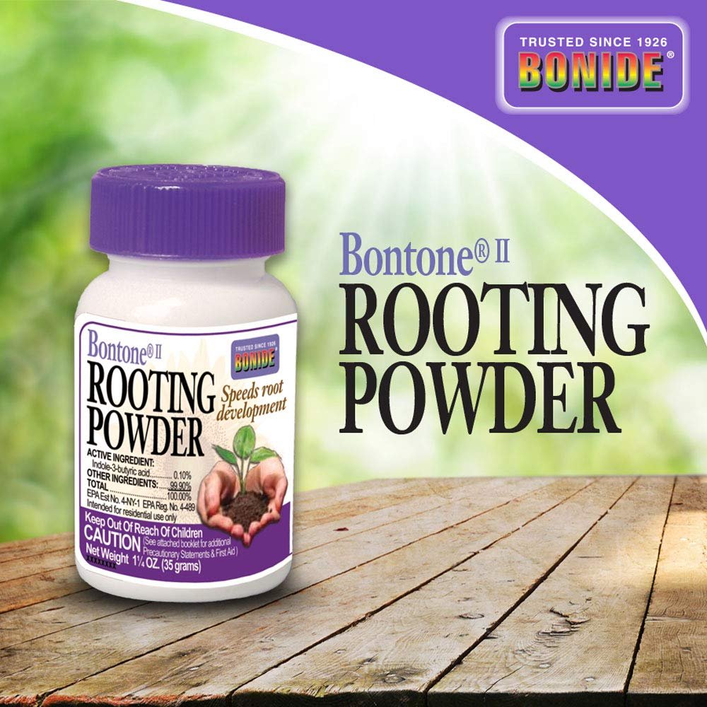 Bonide (BND925) - Bontone II Rooting Powder, Hormone Root Fertilizer (1.25 oz.)