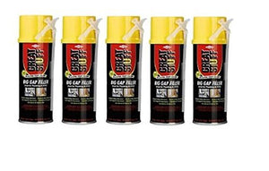 Great Stuff Big Gap Filler Expanding Straw Foam 12-Ounce- 157906 -Pack of 5 Cans