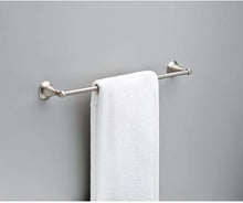 Load image into Gallery viewer, Delta Faucet 79624-BN Windemere 24&quot; Towel Bar, SpotShield Brushed, Satin Nickel