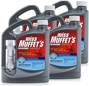 Wet & Forget Miss Muffet's Revenge Spider Killer - 4 Pack
