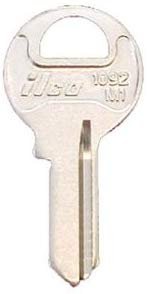 Kaba Ilco Corp Master Key Blank Asstd (Pack Of 5) M1-Pc Key Blank Plastic Head Colored