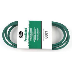 Gates 6881 PoweRated V-Belt, 4L Section, 1/2" Width, 5/16" Height, 81.0" Belt Outside Circumference