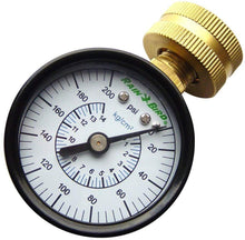 Load image into Gallery viewer, Rain Bird P2A Water Pressure Test Gauge, 3/4&quot; Female Hose Thread, 0-200 psi
