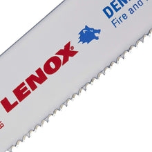 Load image into Gallery viewer, LENOX Tools Demolition Reciprocating Saw Blade with Power Blast Technology, Bi-Metal, 9-inch, 10 TPI, 2/PK