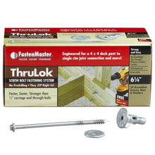 Load image into Gallery viewer, FastenMaster FMTHR614-24 ThruLOK Screw Bolt Fastening System, 6-1/4 Inches, 24-Count