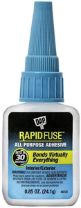 Dap 00155 0.85 Oz RapidFuse Fast Curing All Purpose Adhesive