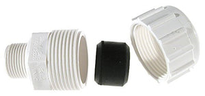 B and K 161-105 PVC Compression Male Adapters, 1"