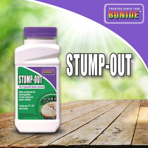 Bonide (BND272) - Ready to Use Stump-Out, Easy Chemical Stump Remover for Old Tree Stumps (1 lb.)
