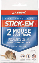 Load image into Gallery viewer, JT Eaton 233N Stick-Em Mouse Size Glue Traps