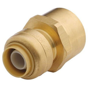 SharkBite FNPT Female Reducing Adapter, 1/2 Inch by 3/4 Inch, Push-to-Connect, PEX, Copper, CPVC, PE-RT, HDPE
