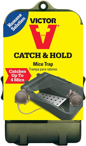 Victor Multiple Catch Humane Live Mouse Trap M333 - Catch up to 4 mice