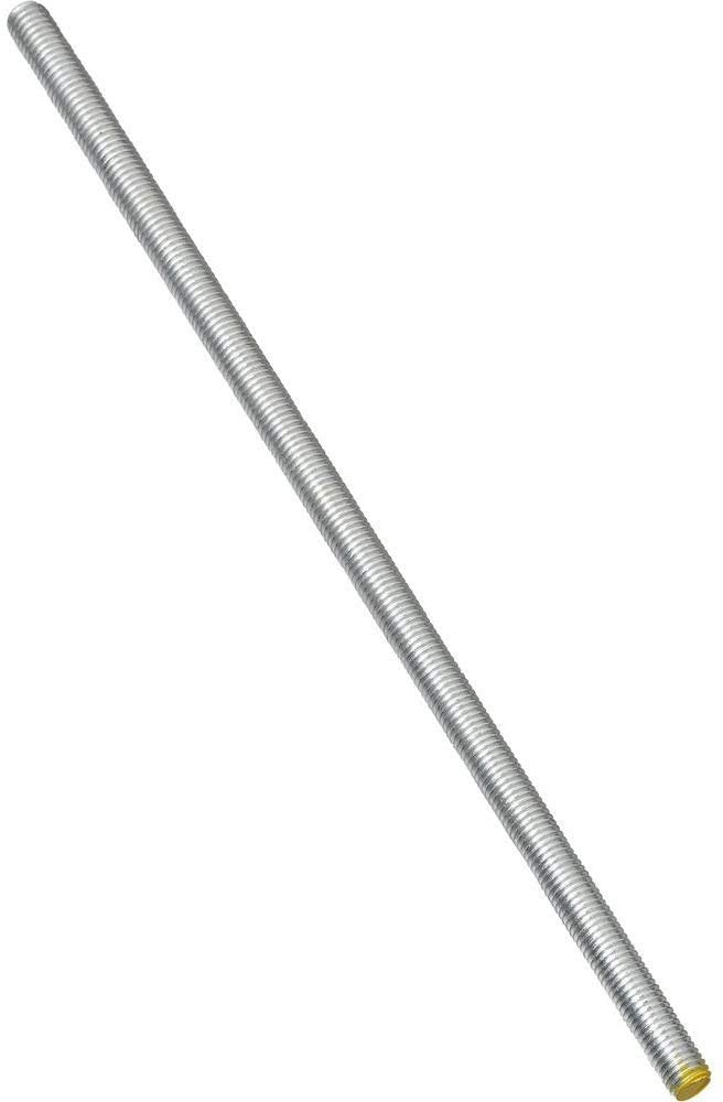 National Hardware N179-432 4000BC Steel Threaded Rod in Zinc plated