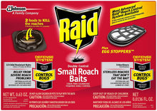 Load image into Gallery viewer, Raid Double Control Small Roach Baits Plus Egg Stopper, 12 CT (Pack - 1)