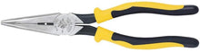 Load image into Gallery viewer, Klein Tools J203-8N Long Nose Side-Cutter Stripping Pliers, Induction Hardened and Heavier For Increased Cutting Power, 8-Inch