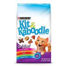Load image into Gallery viewer, Purina Kit &amp; Kaboodle Original Adult Dry Cat Food - Six (6) 3.15 Lb. Bags