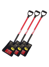 Load image into Gallery viewer, Fiberglass D-Handle Square Point Shovel