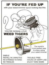 Load image into Gallery viewer, WEED TIGER INC. 9333CD Weed Tiger Precut Trimmer Line