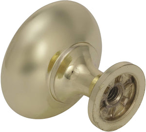Amerock BP53005-3 Metal Finishes Knob Polished Brass, 1-1/4-Inch Diameter