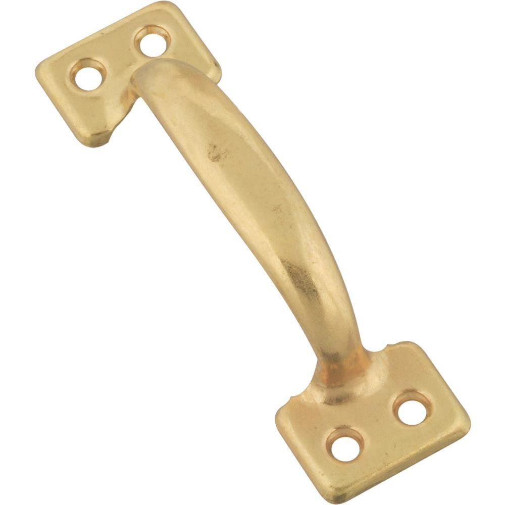 National Mfg. National Bright Brass Window Sash Lift