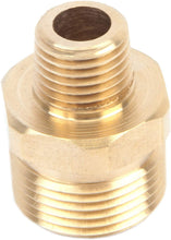 Load image into Gallery viewer, Forney 75115 Pressure Washer Accessories, Male Screw Nipple, M22M to 1/4-Inch Male NPT