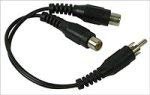 RCA AH25 Y-Adaptor Cable (Discontinued by Manufacturer)