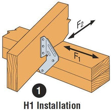 Load image into Gallery viewer, Simpson Strong-Tie Hurricane Tie 18 Ga