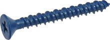 Load image into Gallery viewer, HILLMAN FASTENER 41567 Blue Flat-Head Phillips Concrete Screw Anchor, 3/16&quot; x 2-1/4&quot;, 20 Pieces