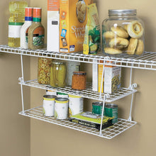 Load image into Gallery viewer, ClosetMaid Medium Stack and Hang Shelf - White