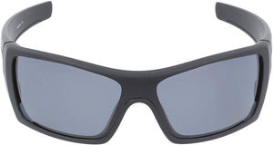 Oakley Men's OO9101 Batwolf Shield Sunglasses, Matte Black/Grey Polarized, 127 mm