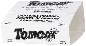 Tomcat Household Pest Glue Boards, (for Roaches, Insects, Scorpions, and Spiders) (3 Pack)
