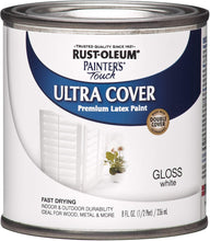 Load image into Gallery viewer, Rust-Oleum 1992730 Painters Touch Latex, Half Pint,  Gloss White