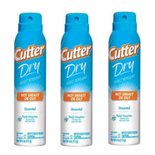 Load image into Gallery viewer, Cutter Dry Insect Repellent Pack of 3