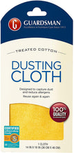 Load image into Gallery viewer, Guardsman Wood Furniture Dusting Cloths - 1 Pre-Treated Cloth - Captures 2x The Dust of a Regular Cloth, Specially Treated, No Sprays or Odors - 462100