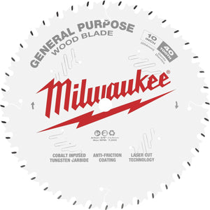 Milwaukee General Purpose Circular Saw Blade 48-40-1024