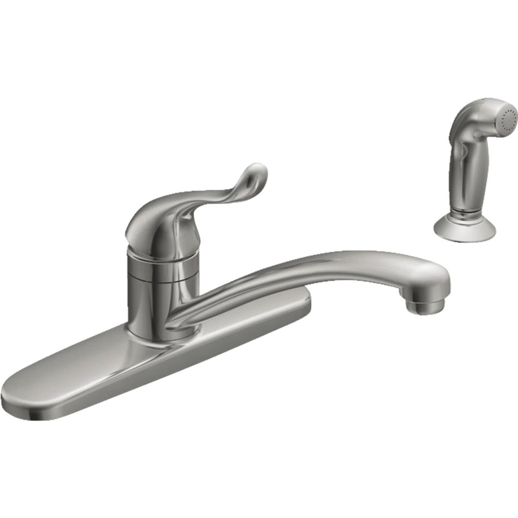 Moen Single Handle Kitchen Faucet With Matching Spray CA87530