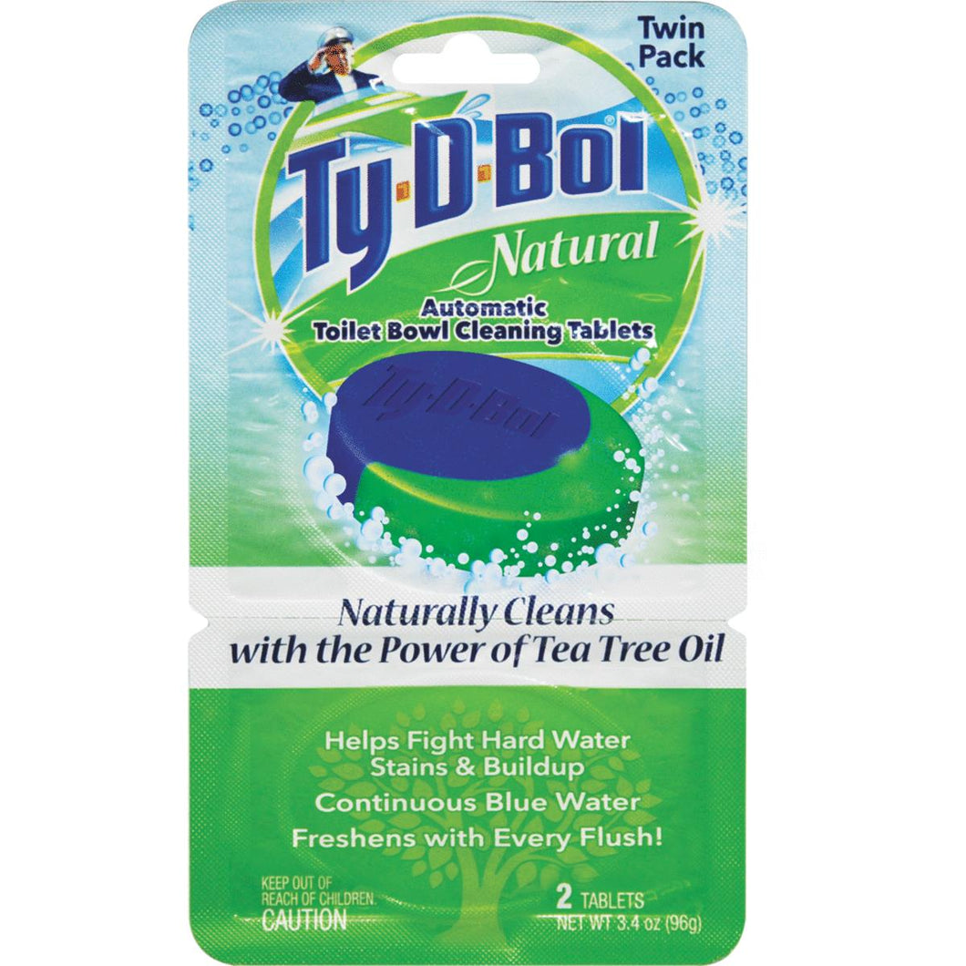 Willert Home Prod. Ty-D-Bol Natural Automatic Toilet Bowl Cleaner  561001.2X6T