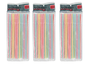 Good Cook Flexible Drinking Straws, 50 Count (Pack of 3)